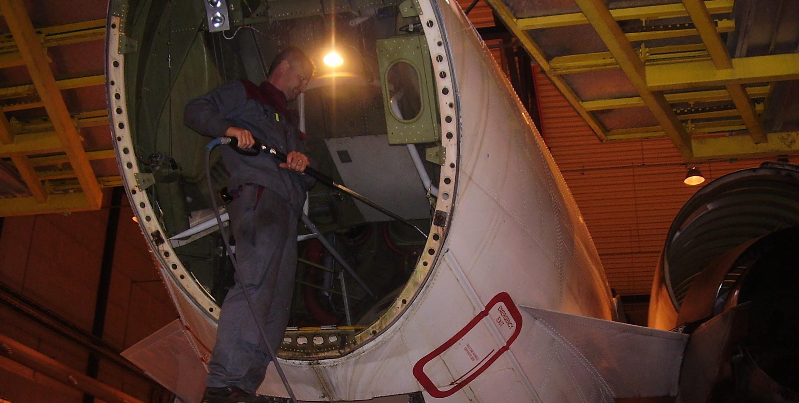 Washing Aircraft